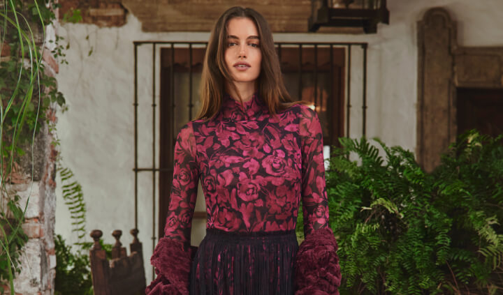 Buy Minto Burnout Tanya Dress Johnny Was